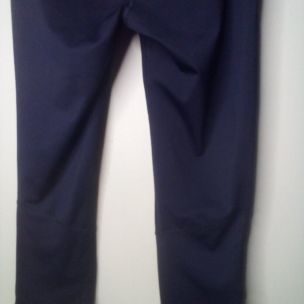 Fila Capri Leggings Women M Sport Active Leg Cut-Out Zip Pocket Black - Picture 12 of 13